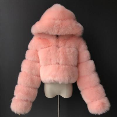 China 2022 Winter New Arrival Anti-wrinkle Clothes Warm Luxury Faux Fur Fluffy Hairy Jackets For Women Fur Coat Womens Coats Plus Size Clothing for sale