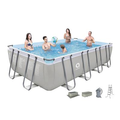 China Jilong Avenli Mistal View Pool With Filter Pump1000gal 0.353 Ladder Cover Ground Cloth 18ft Family Garden Swimming Pool Pool for sale