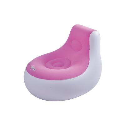 China JILONG Foldable Furniture Light Air Sofa Convenient 27345 Avenli Pink Chair Air Filled Inflatable for sale