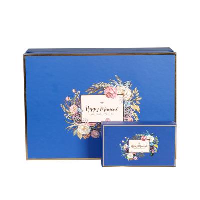 Cina eco customised recycle beauty die cut macarons paper box kraft printing gift packaging drawer carton in vendita