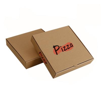 China Various size custom design baking packing box eco friendly corrugated material takeaway cheap pizza box for sale