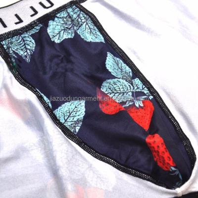 China Antibacterial men's sex boxer shorts men's shorts floral printing young men's underwear briefs briefs underwear for sale