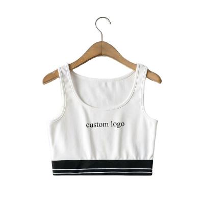 China Sexy Sports Bra Women Fitness Workout Logo Ladies Girls Nude Breathable Custom High Print Yoga Sports Bra Tops for sale