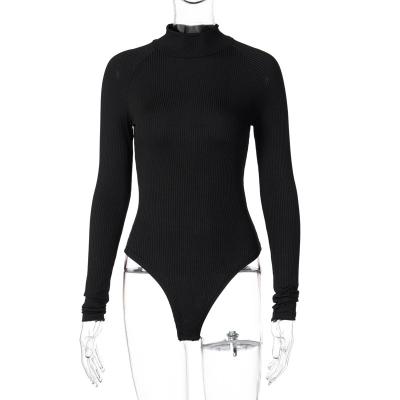 China Women's Turtle Neck Breathable High Neck Long Sleeve Slim Fit Suit for sale