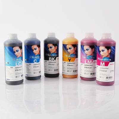 China Bright and water fastness wholesale dye sublinova ink smart sublimation transfer ink 1000ml/100ml one liter for mug/ceramics Te koop