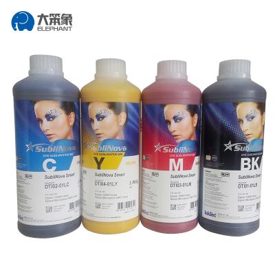 China Bright and Water Stability Korea Dispenser Korea Quality Sublimation Dye Ink Dye Sublimation For Printer Te koop