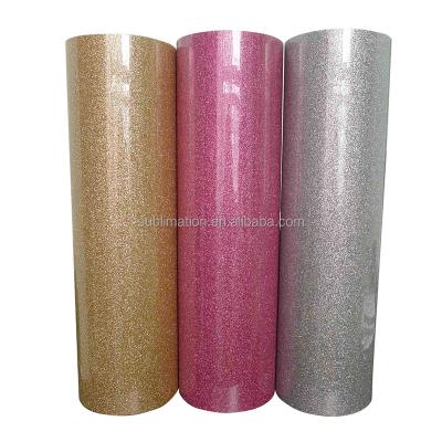 China Environmental Protection Thermoflex Heat Transfer Glitter Vinyl Sticker Rolls Transfer Paper for sale