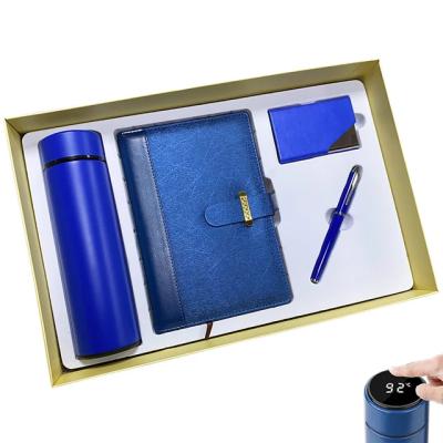 China High Quality Agriculture New Year Business Gift Set Notebook Gift Sets Business Gift Set Cool Bottle With Notebook for sale