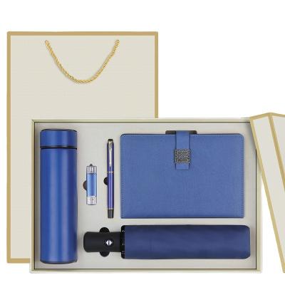 China Agriculture Business Promotional Gift Set A5 Luxury Gift Notebook Executive Kits Back Custom Corporate Gift Set Luxury Promotional for sale