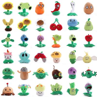 China High Quality 15-20cm/6-8Inch Soft Plush Plants VS Zombies Plush Toys Sound Dolls For Kids Gift for sale