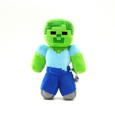 China High Quality Plush Mine Craft Plush Green Zombie Toys 20CM Sound Dolls Kids Toys for sale