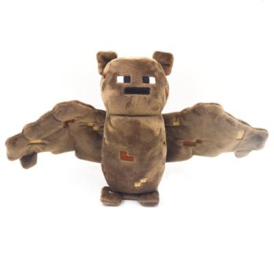 China High Quality Plush Mine Craft Overworld Plush Bat Toys Stuffed Animals Kids Toys 18CM for sale