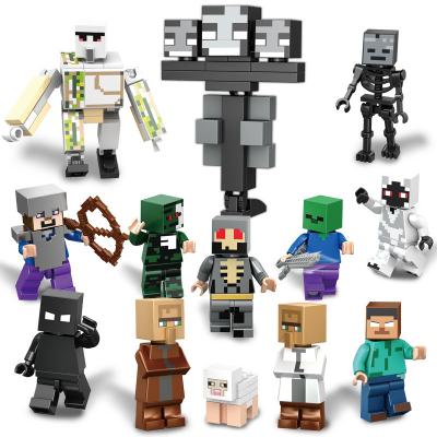 China Construction Toy Mine Craft Herobrine IT Building Blocks Mini Figures Kids Toys 13Pcs set XL04 for sale