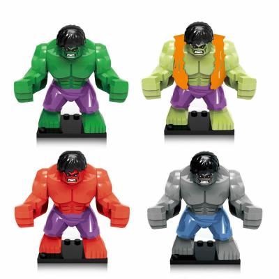 China Compatible Set of Mini Figure Toys EG18004 4Pcs Building Blocks Toy Super Heroes Building Blocks for sale