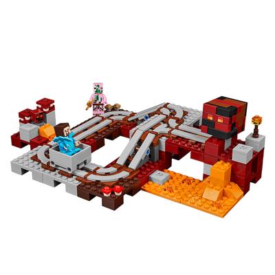 China Building Blocks Mini Figures Toys The Under 391Pcs Railway ZM613 from Toy New Arrival Mine Craft LE GO Compatible Building DIY for sale