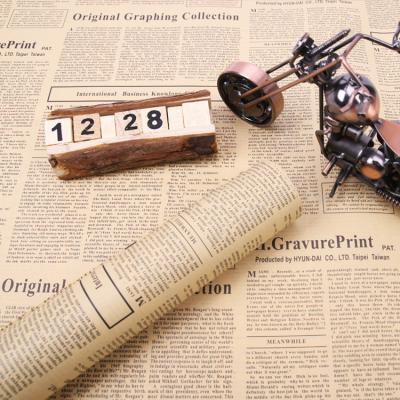 China English Newspaper Natural Wholesale Dye Environmental Protection Wrapping Paper For Flower for sale