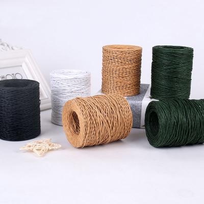 China Bandage Recyled Flower Gift Wrapping Bouquet Korea Paper Wrapped Wire Ties Gift Wrapping Material for sale