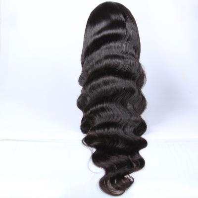 China 100% Body Wave Body Wave Virgin Hair Handtied Full Lace Wigs for sale