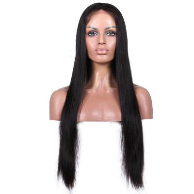 China Wholesale Cuticle Aligned Trade Assurance High Quality In Stock 100% 32 Inch Full Human Hair Lace Wig for sale