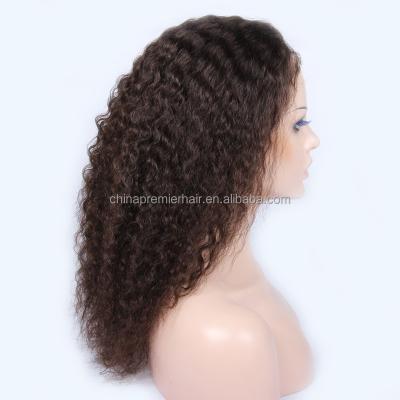 China Alibaba Express Hot Selling Spanish Wave Cuticle Aligned Nature Hair Spanish Wave Malaysian Virgin Hair Full Lace Wig for sale