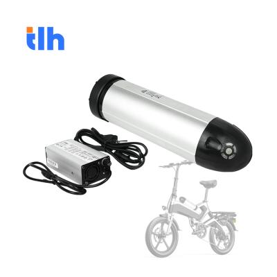 China TLH 250W 350W 500W Motor Water Bottle E-Bike Battery 12V 24V 10Ah 13Ah 20Ah Lithium Ion Battery Packs For Electric Bicycle for sale