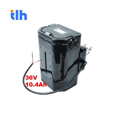 China E-bike mini bottle light case size kettle down tube 36V 7AH 10.5Ah lithium 36Volt electric bicycle battery for 250w 350w 500w for sale