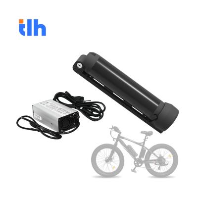 China OEM 250W 500W 1000W Down Tube E-Bike Battery 48V 36V 24V E Bike Bottle Battery EV040 for sale