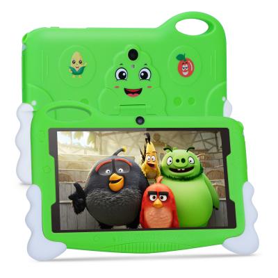 China C idea Kids Student Study Tablet 7 Inches Cute Long Battery Life 32GB Storage 2MP + 5MP Dual Cameras CM90 Green for sale