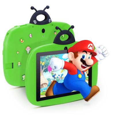 Cina C idea Dual Camera Wifi 7 Inch Tablet PC Android Bambini Per Bambini Insegnamento 128GB con Case Kids App CM76 Verde in vendita