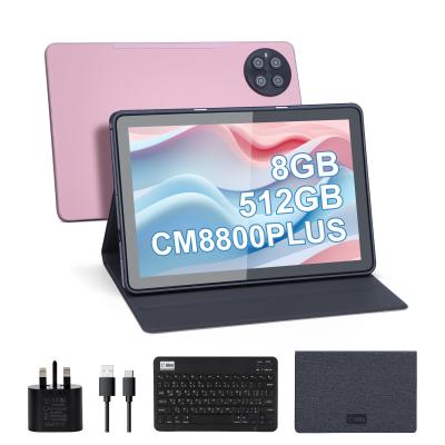 China C idea 10.1 inch Android WiFi Touch Screen Tablet PC with 5G LET Keyboard CM8800plus for sale