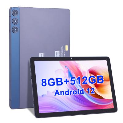 China C idea 10.1 Inch Android Tablet Dual Camera 8GB RAM 512GB ROM WIFI 5G Tablet with Keyboard Mouse SIM Support for School for sale