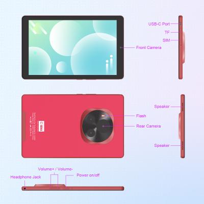 China C Idea 9 Inch Quad Core Tablet 800x1280 IPS Screen Android Tablet With Pen CM935 Red for sale