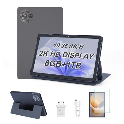 China C Idea 10.36 Inch Tablet PC 2K Screen Newest Android Tablet For Students Cm10500 Plus Grey for sale