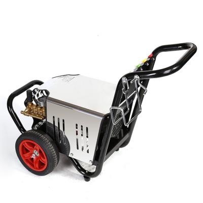 China 2.2kw High Pressure Water Jet Car Cleaning Machine 120 Bar Electric Car Cleanig Car Washer for sale