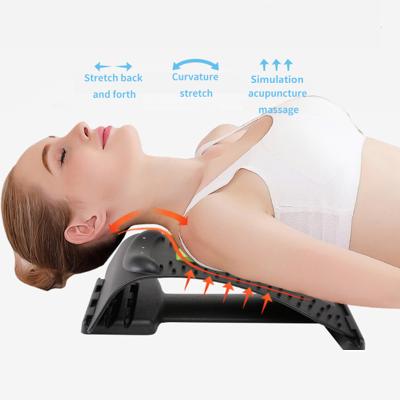 China Body 60 Simulation Acupuncture Massage Points Radian Adjustable Back Pain Lower Back Pain Driving Fatigue Reliever Massager Equipment for sale