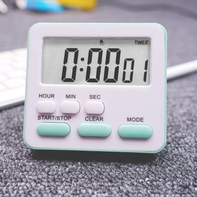 China Viable Kitchen Sports Game Timer Student 24 Hours Time Manager Portable Silent Bedside Bell Alarm Clock Digital Alarm Clock for Kids for sale