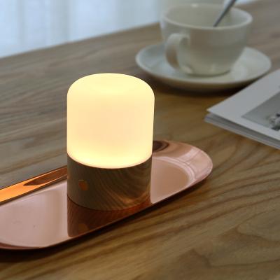 China Luxury Aromatherapy Fast Lamp Wooden Night Light Business Night Light Business Hotel Sleep Fragrance Lamp Charging Bedside Lights for sale