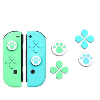 China Waterproof for Switch NS rocker cover device popular gamepad gamepad handle silicone cat claw joystick rocker protective covers for sale