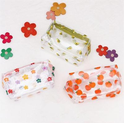 China Durable Professional Makeup Organizer Pouch Cosmetic Clearance PVC Filter Endcaps for sale