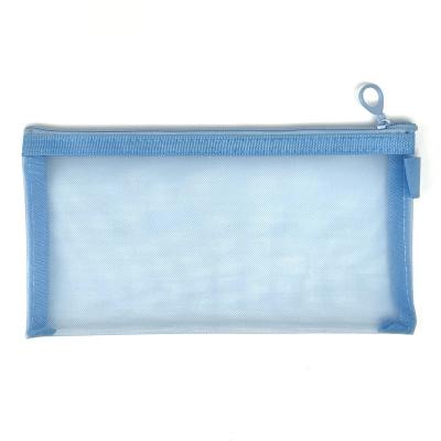 China Hot Selling Lightweight Lightweight Pen Pencil Pouch Bag Mesh Pencil Pouch Cosmetic Bags for sale