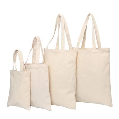 China Customized Wholesale Reusable 100% Cottons Eco-friendly Tote Shopping Canvas Bag Tote Bag for sale