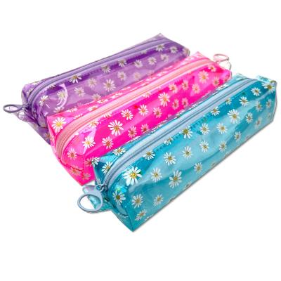 China School Supplies Durable Stationery Bag Professional Surprise Flower Pencil Bag Professional Makeup Artist Trolley Bag for sale