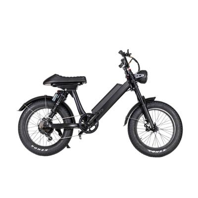 China Yoloca Super Power 48V 500W Aluminum Alloy 20 Inch Ebike Folding Fat Tire Electric Bike Dual Motor Electric Bike for sale