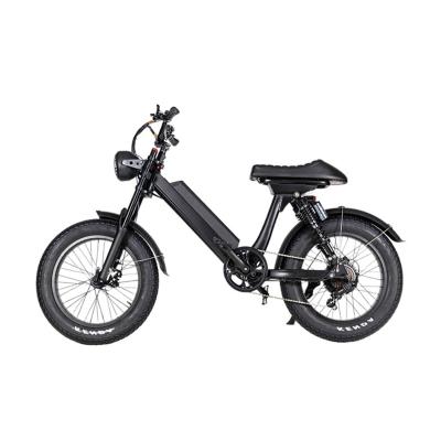 China Aluminum Alloy Yoloca 20 Inch Mid Drive 48V 15Ah Mountain Electric Bicycle 500W Electric Dirt Bike Adult for sale