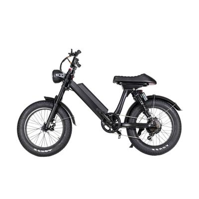 China Yoloca G1 48V Aluminum Alloy Electric Bicycle Accessories 20Inch Folding Electric Bicycle 500W Fat Tire Electric Bike for sale