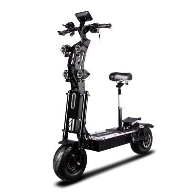 China Viper 8000W 72V 45Ah Unisex Wide Wheel Double Motor Hydraulic Brake Yoloca Electric Scooter Price China for sale