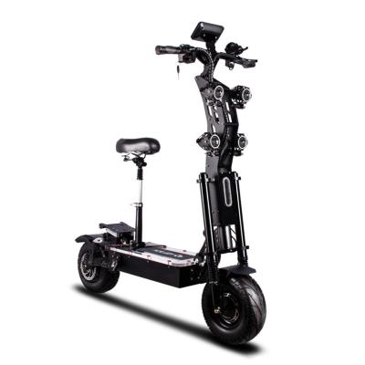 China High Quality Unisex Adult 72V Battery Folding Electric Scooter 8000W Electric Motorcycle Scooter For Sale for sale