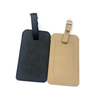 China Custom Style Luxury Economy Leather Luggage Tag Tags Wedding Gift Tag Baggage Tags for sale