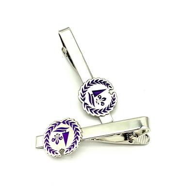 China New Fashion Europe Size Quality New Logo Soft Enamel Metal Crafts Custom Tie Clips for sale