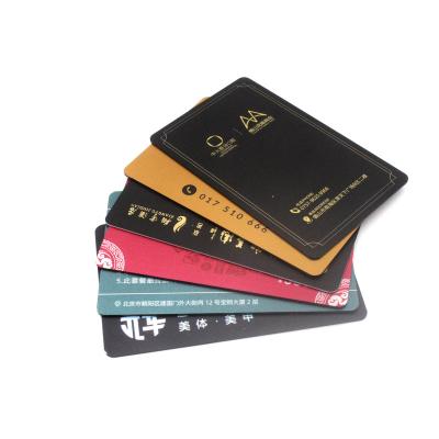 China Europe Access Control Custom Goods Rfid Business Cards Gift Luxury PVC Plastic Card for sale